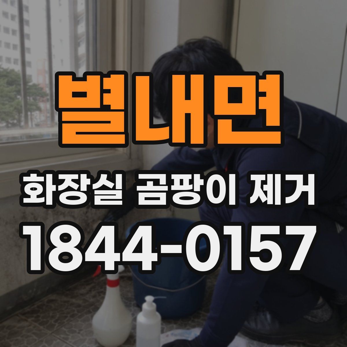 별내면 화장실 곰팡이 제거