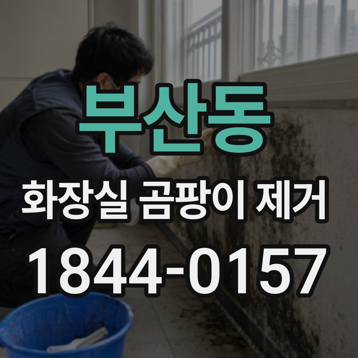 부산동 화장실 곰팡이 제거 락스 쓸 때 꼭 확인할 주의점