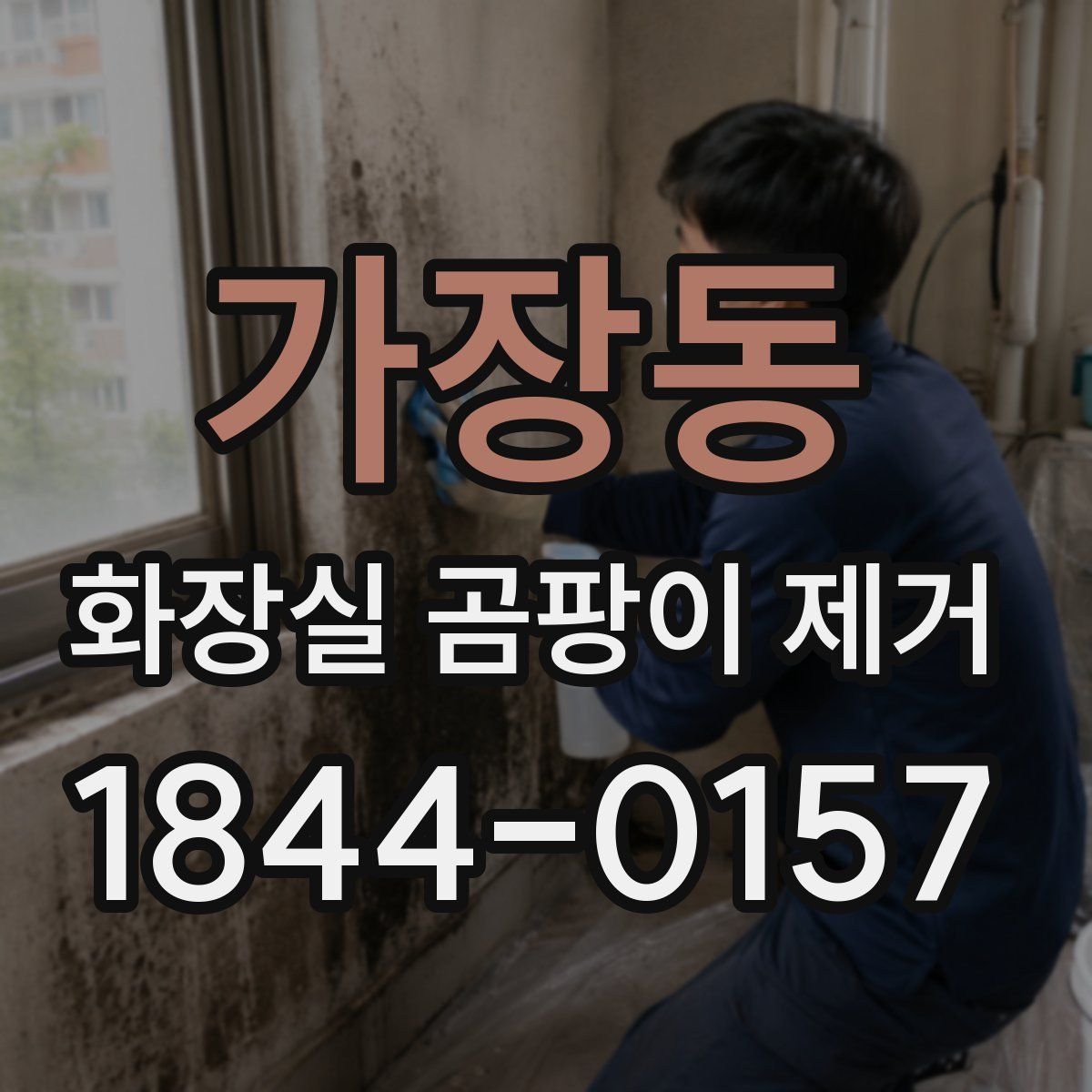 가장동 화장실 곰팡이 제거