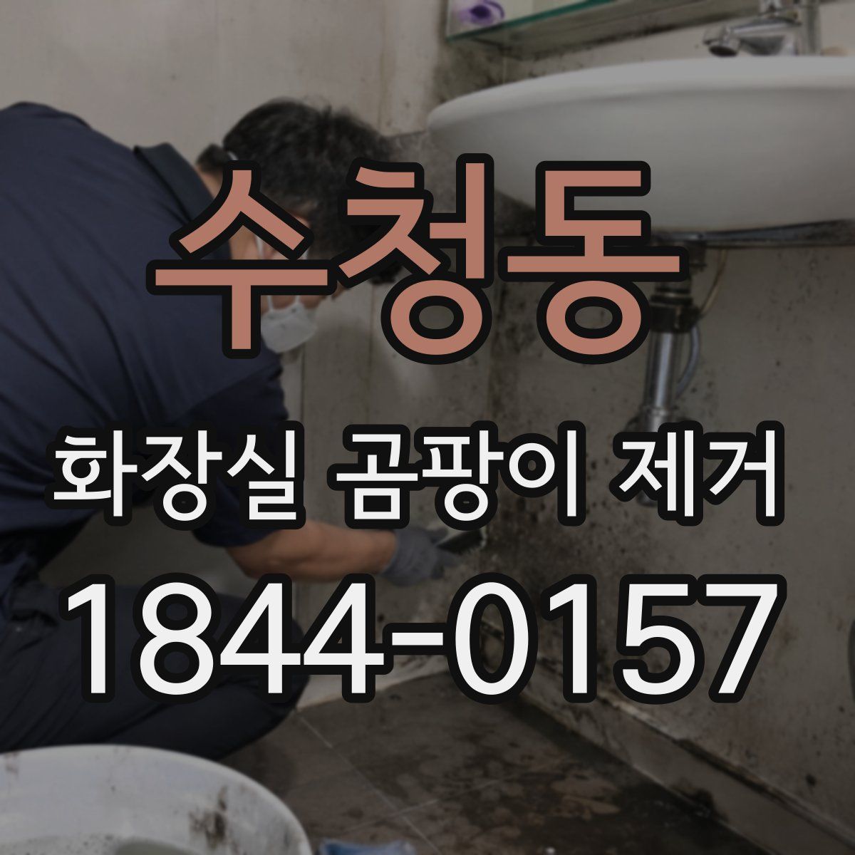 수청동 화장실 곰팡이 제거
