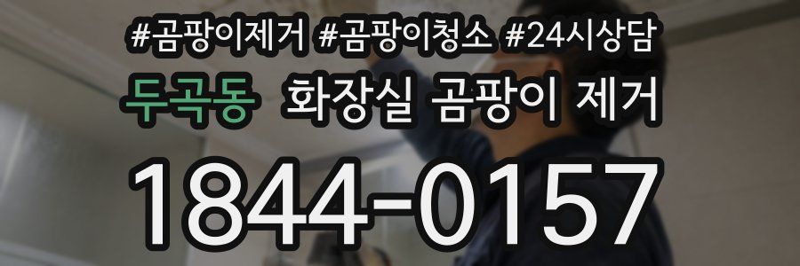 두곡동 화장실 곰팡이 제거