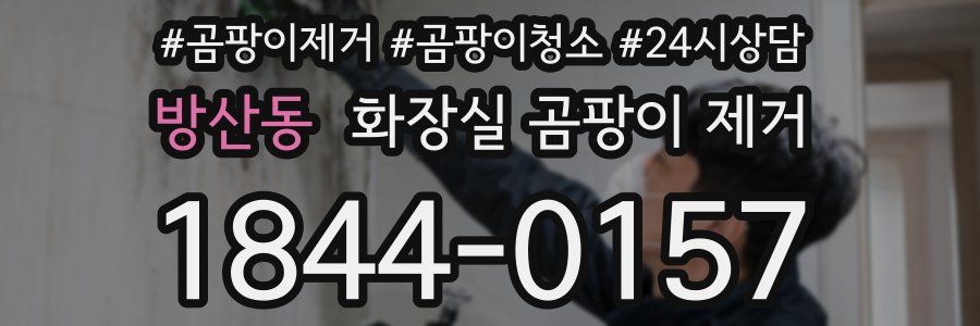 방산동 화장실 곰팡이 제거