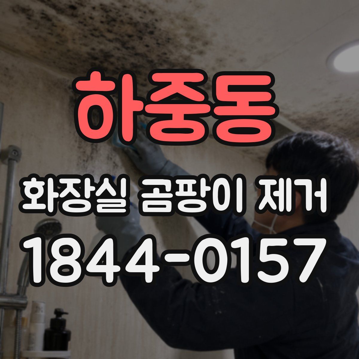 하중동 화장실 곰팡이 제거