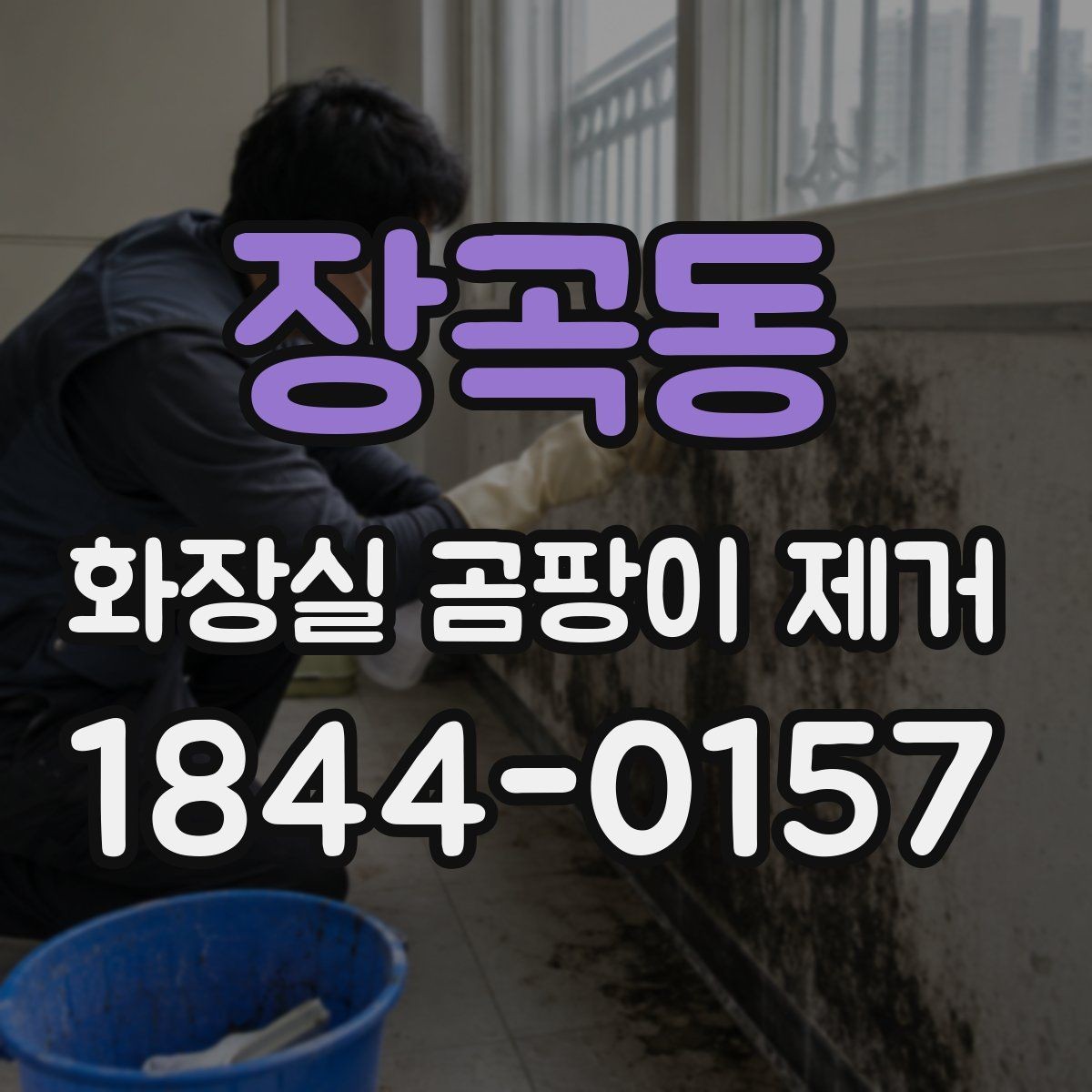 장곡동 화장실 곰팡이 제거 재오염을 늦추는 환기 습관