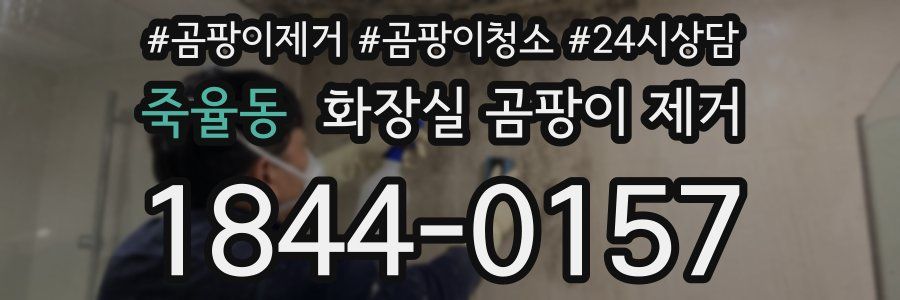죽율동 화장실 곰팡이 제거