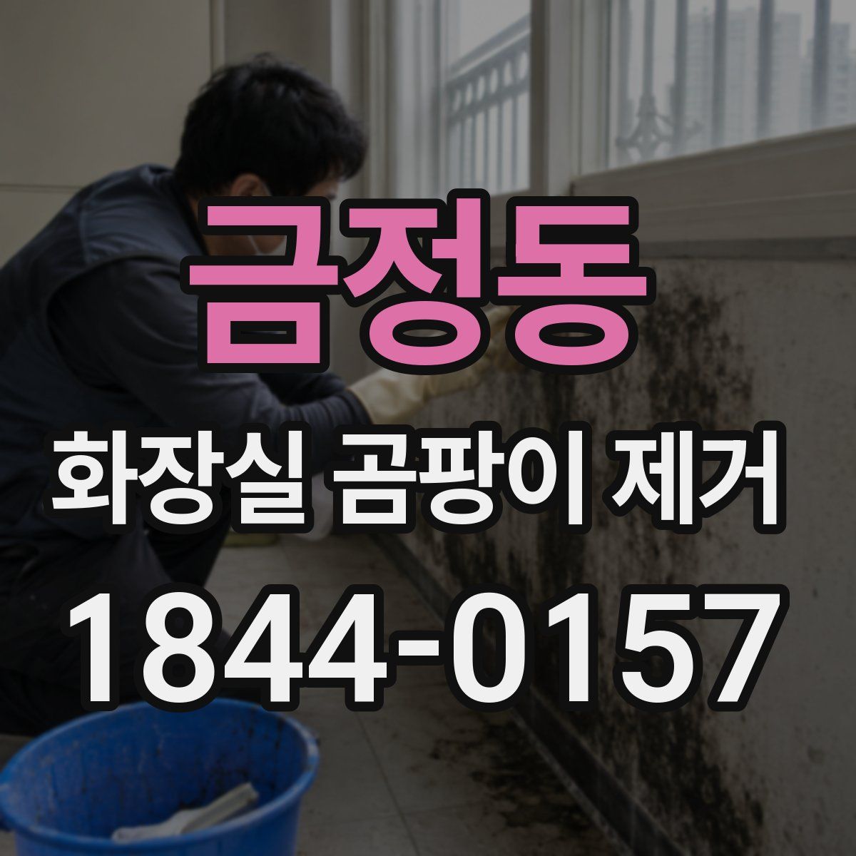 금정동 화장실 곰팡이 제거