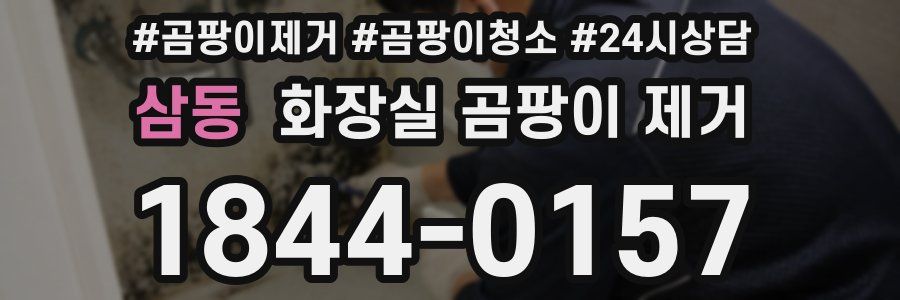삼동 화장실 곰팡이 제거