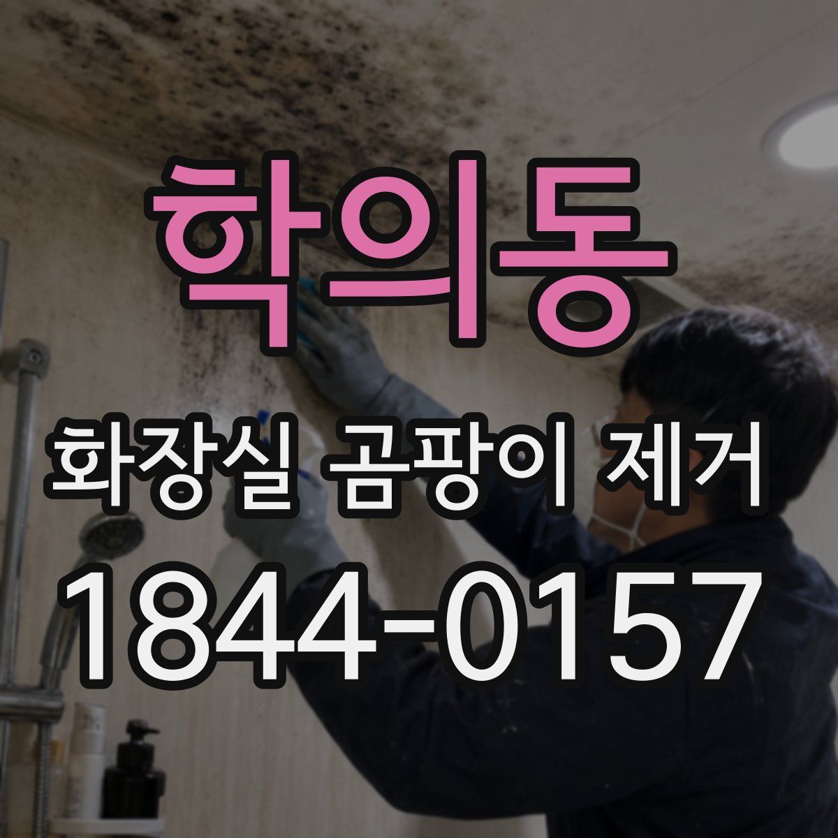학의동 화장실 곰팡이 제거
