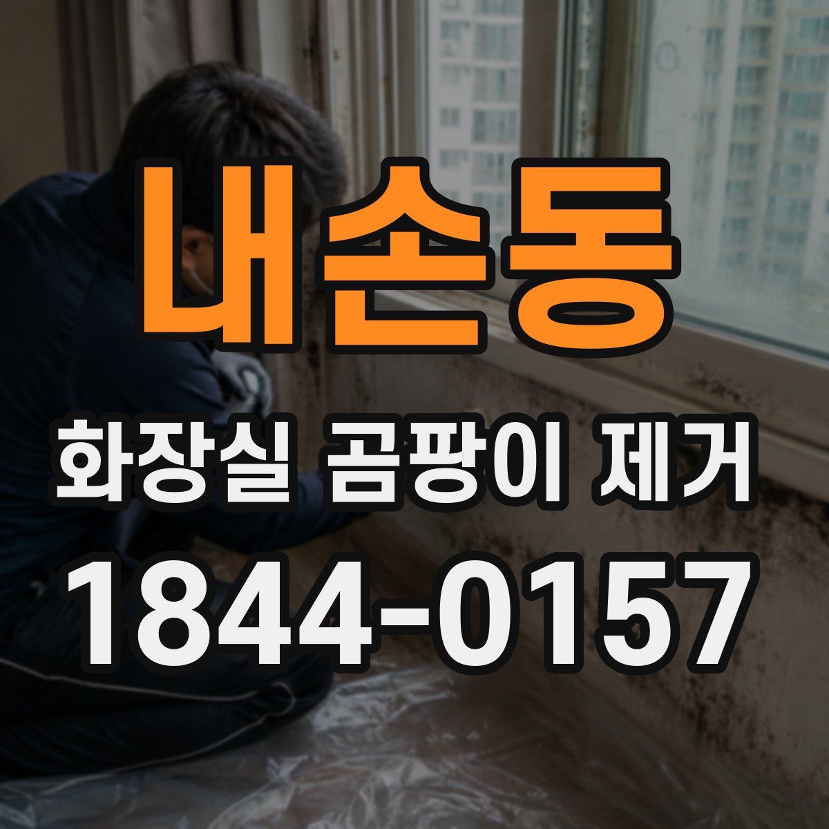내손동 화장실 곰팡이 제거