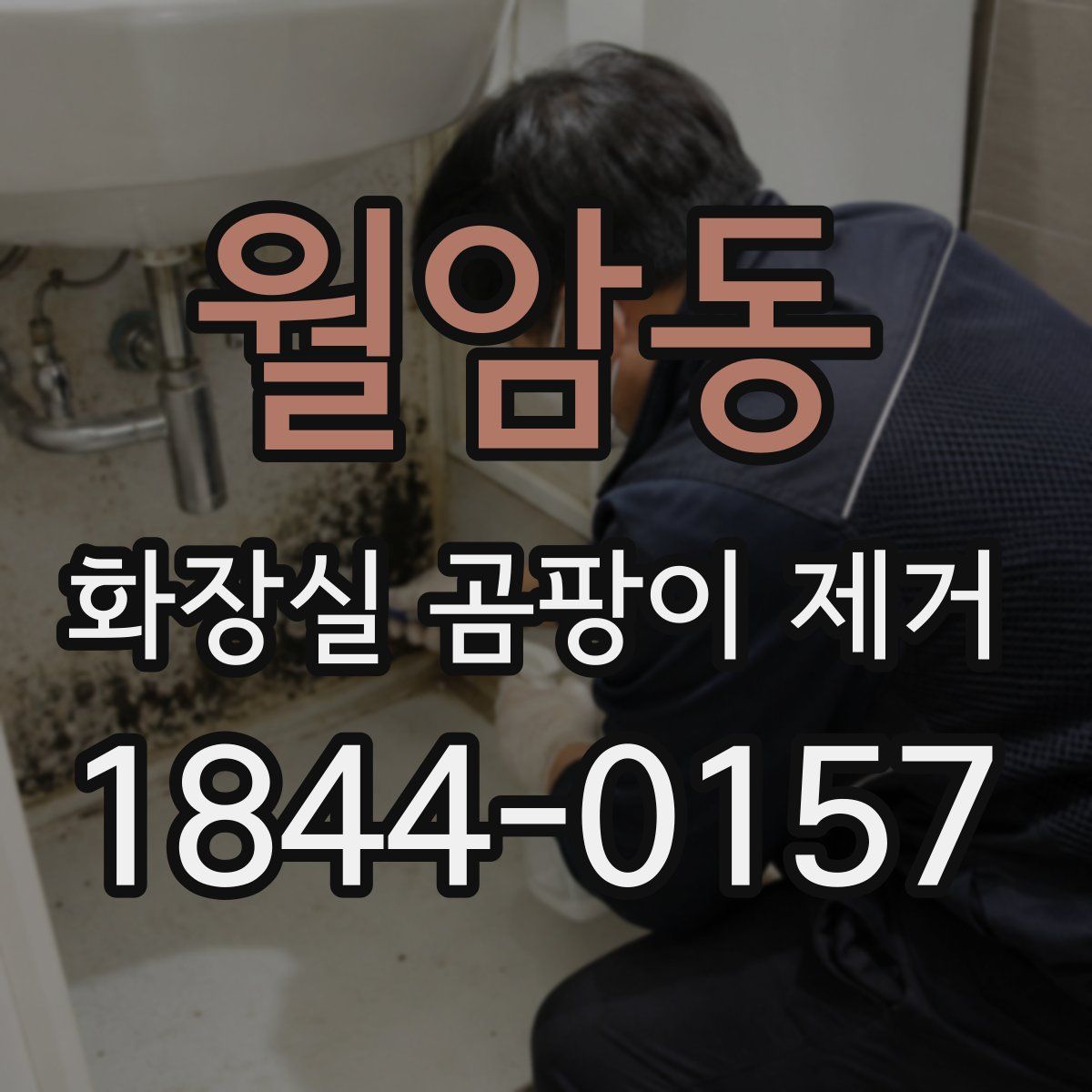 월암동 화장실 곰팡이 제거
