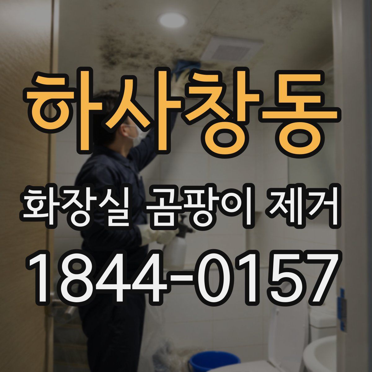 하사창동 화장실 곰팡이 제거