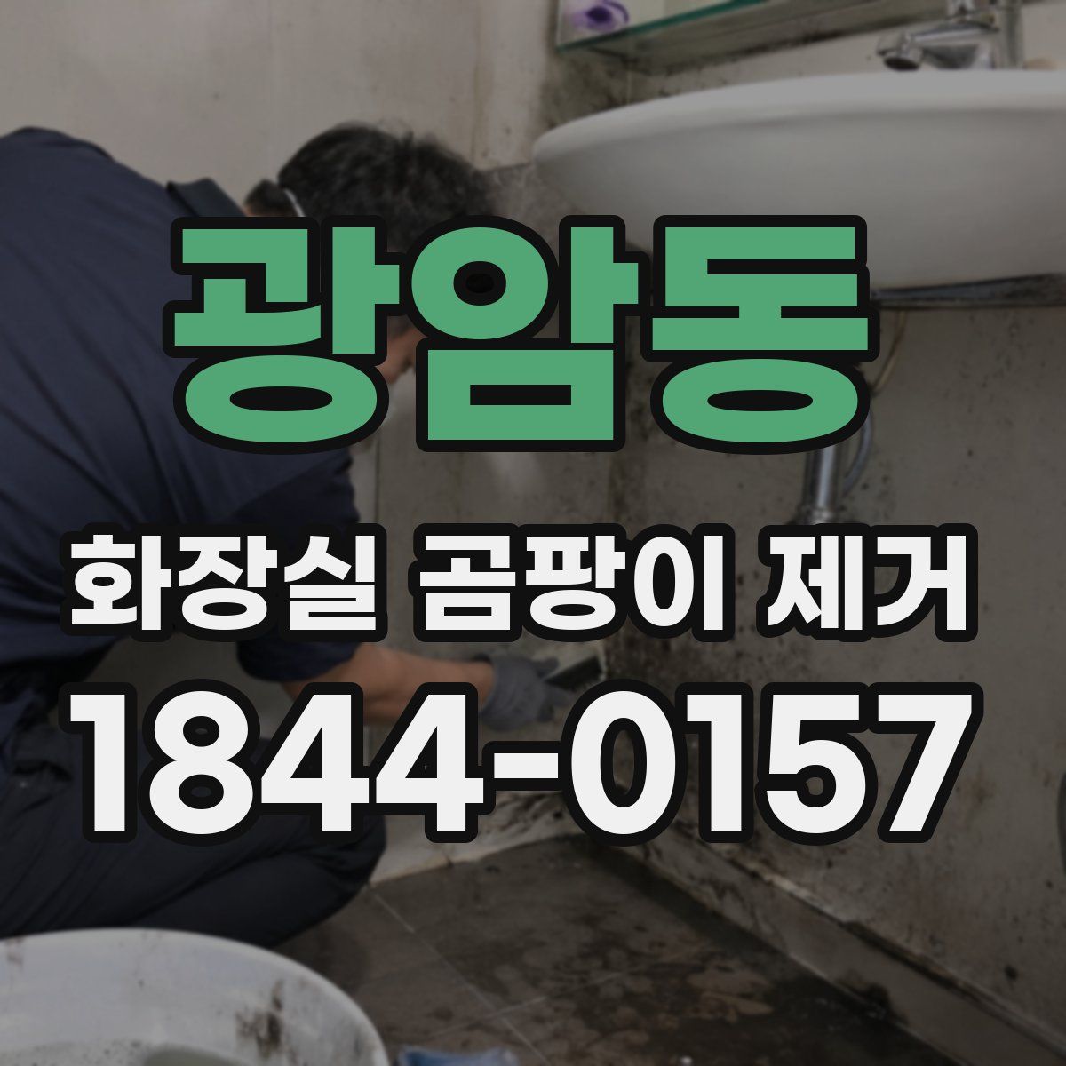 광암동 화장실 곰팡이 제거