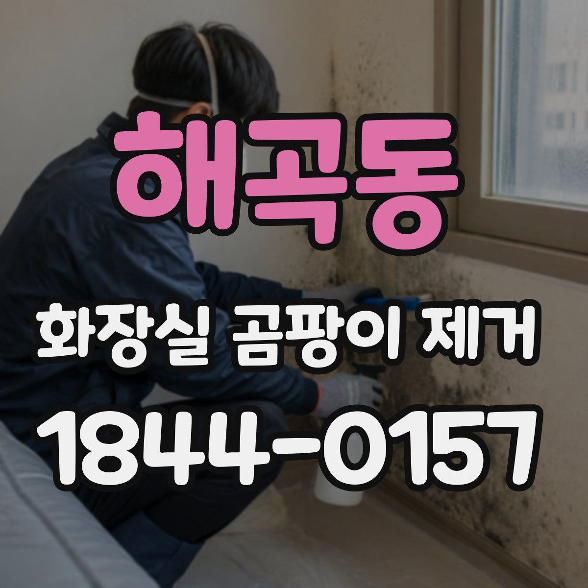 해곡동 화장실 곰팡이 제거