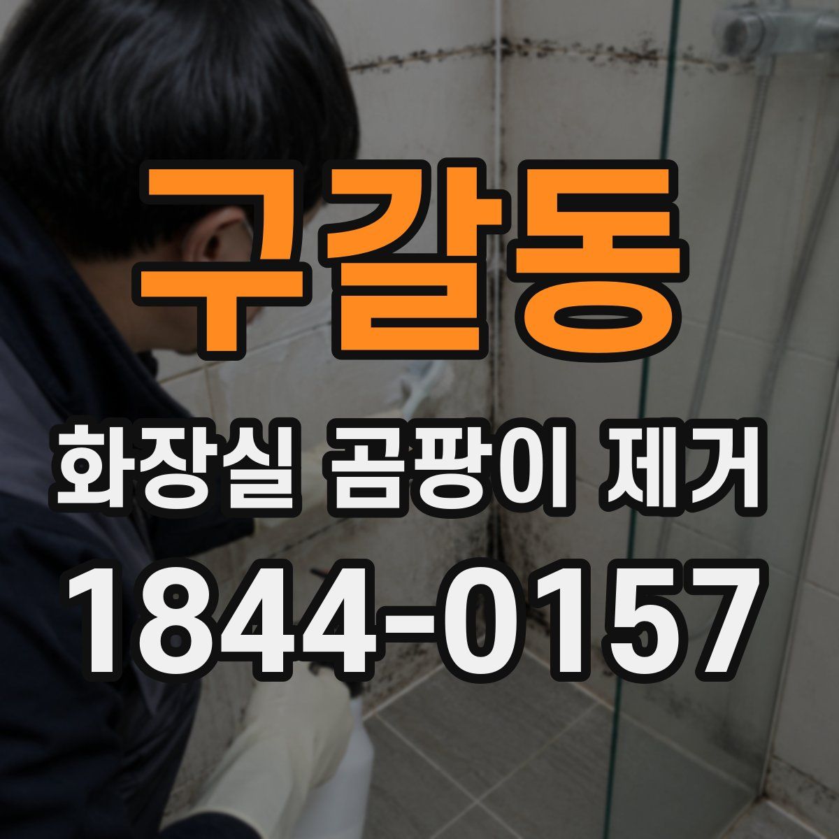 구갈동 화장실 곰팡이 제거