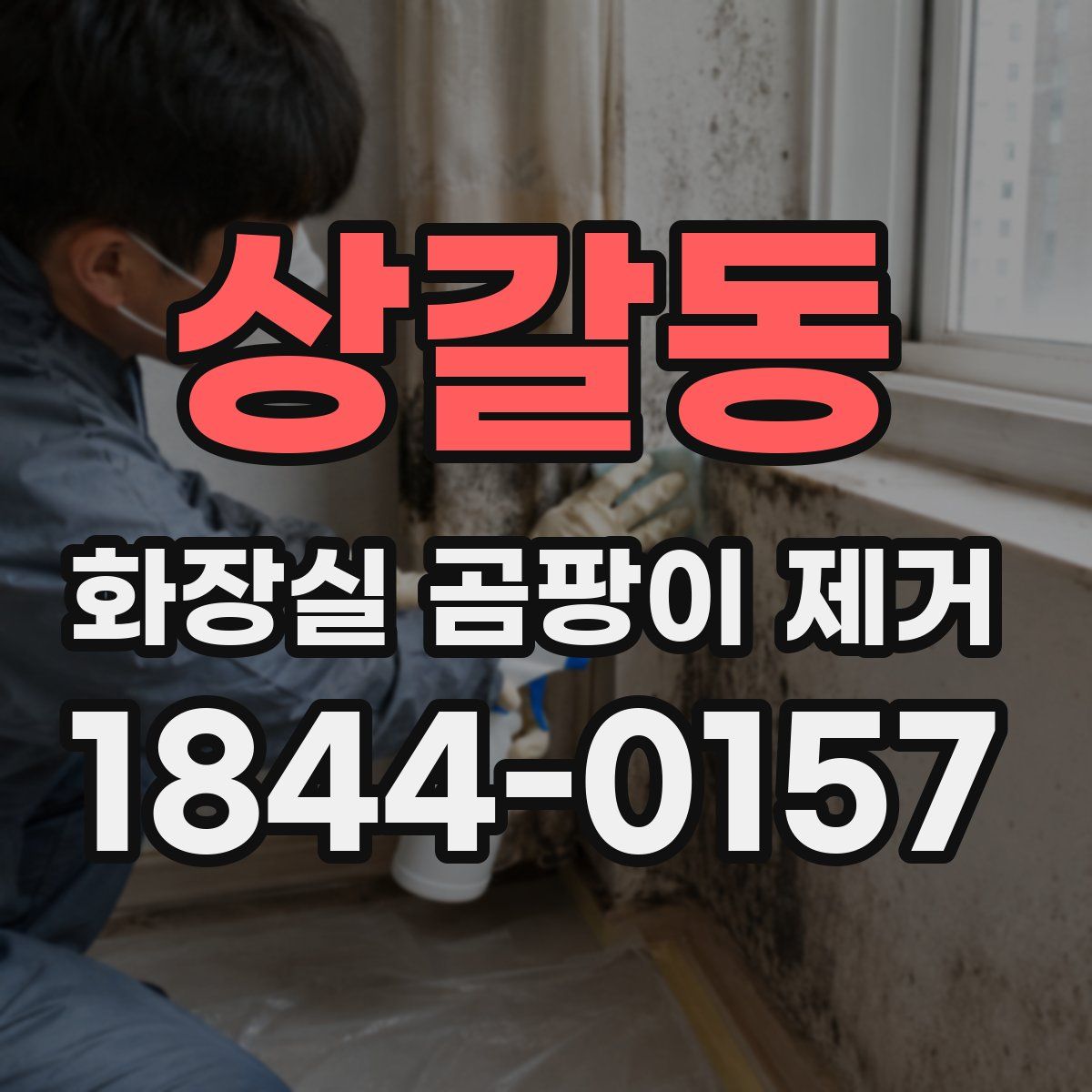 상갈동 화장실 곰팡이 제거