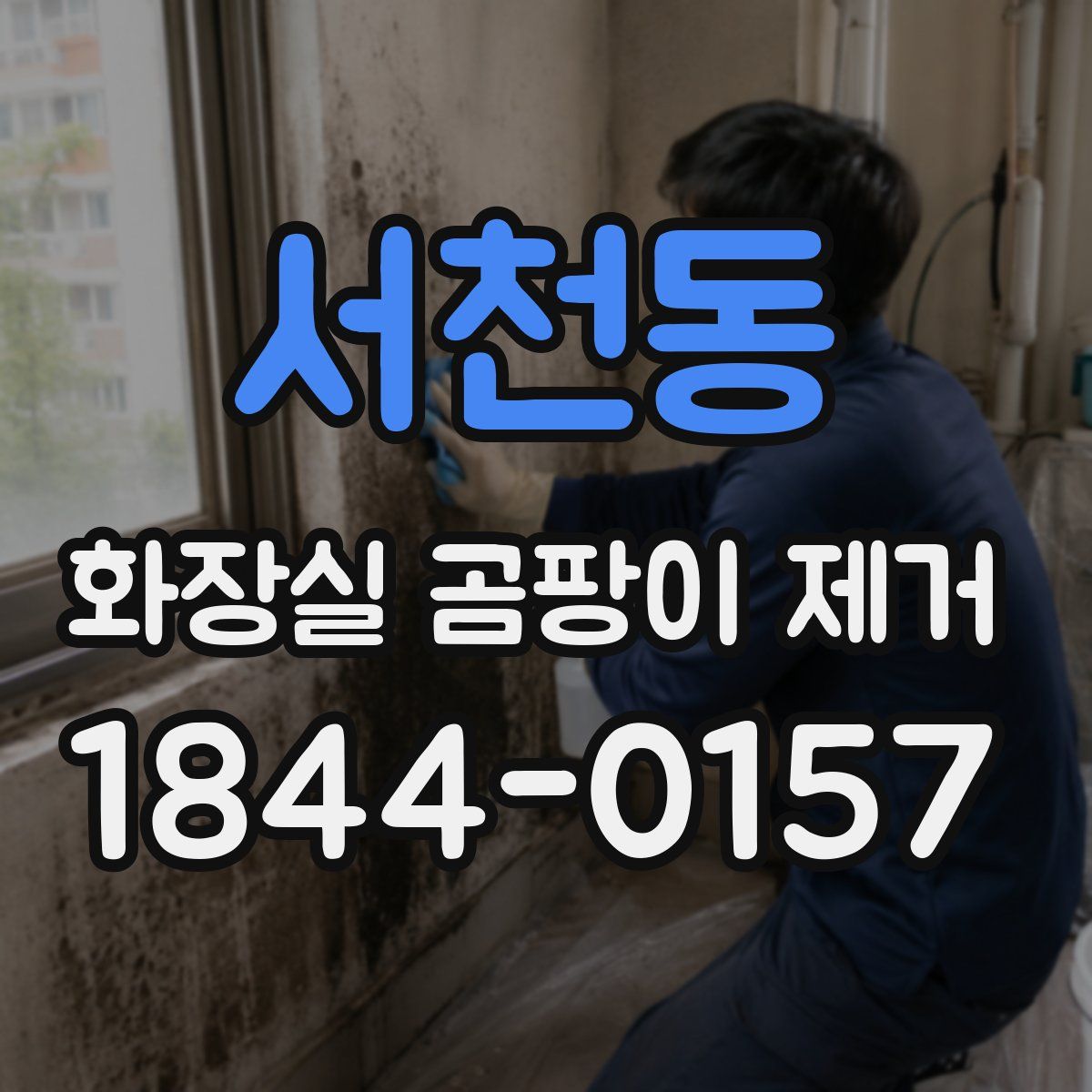 서천동 화장실 곰팡이 제거