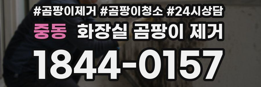 중동 화장실 곰팡이 제거