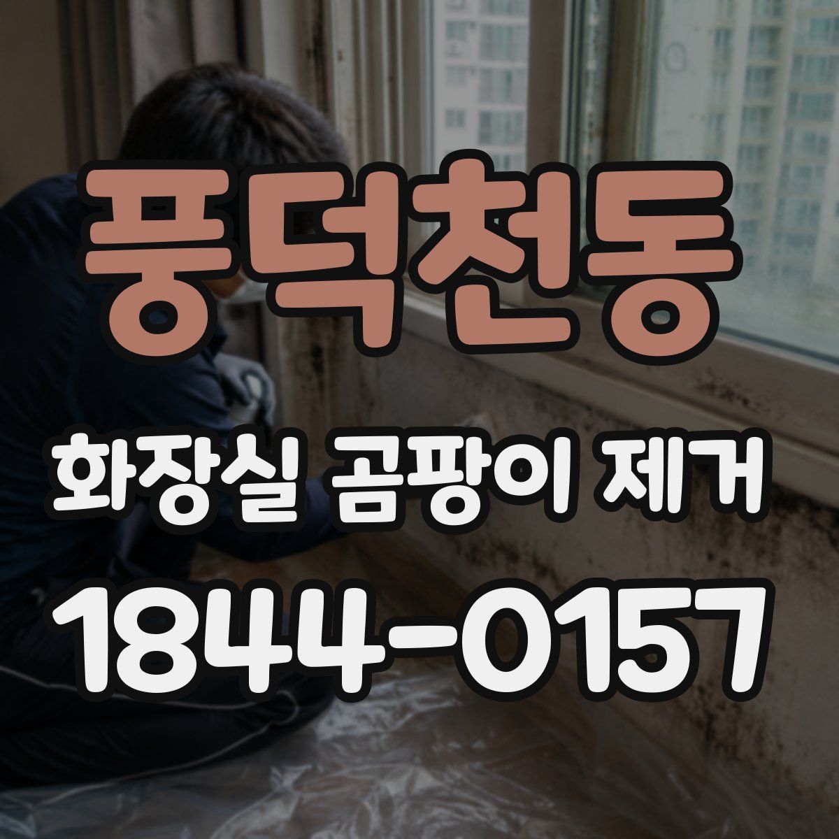 풍덕천동 화장실 곰팡이 제거