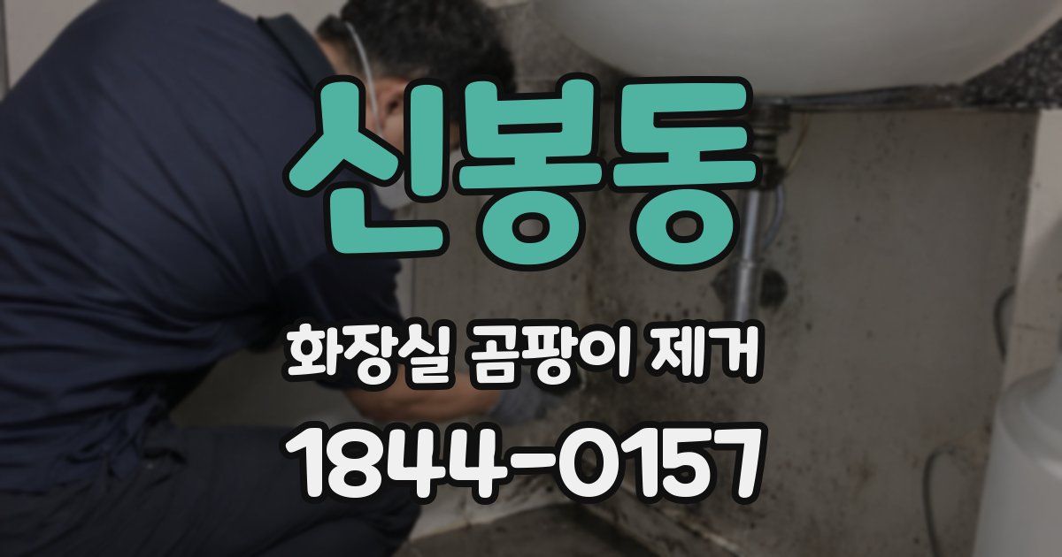 신봉동 화장실 곰팡이 제거