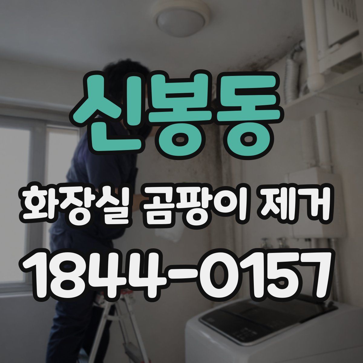 신봉동 화장실 곰팡이 제거