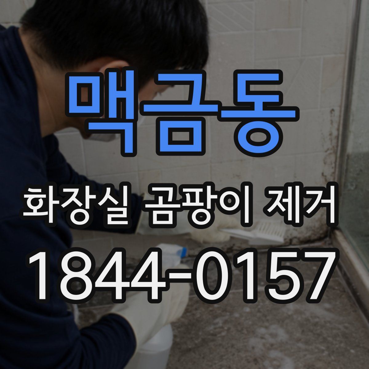 맥금동 화장실 곰팡이 제거