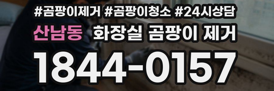 산남동 화장실 곰팡이 제거