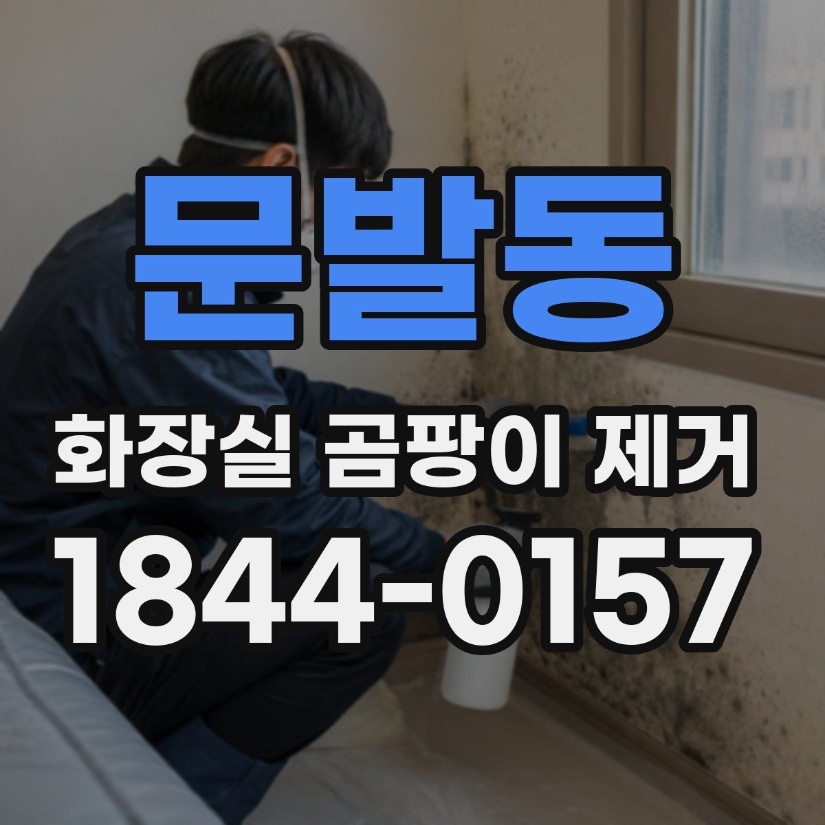 문발동 화장실 곰팡이 제거