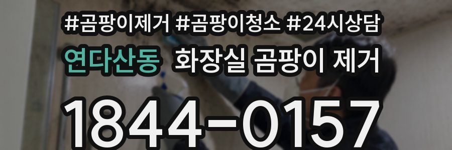 연다산동 화장실 곰팡이 제거