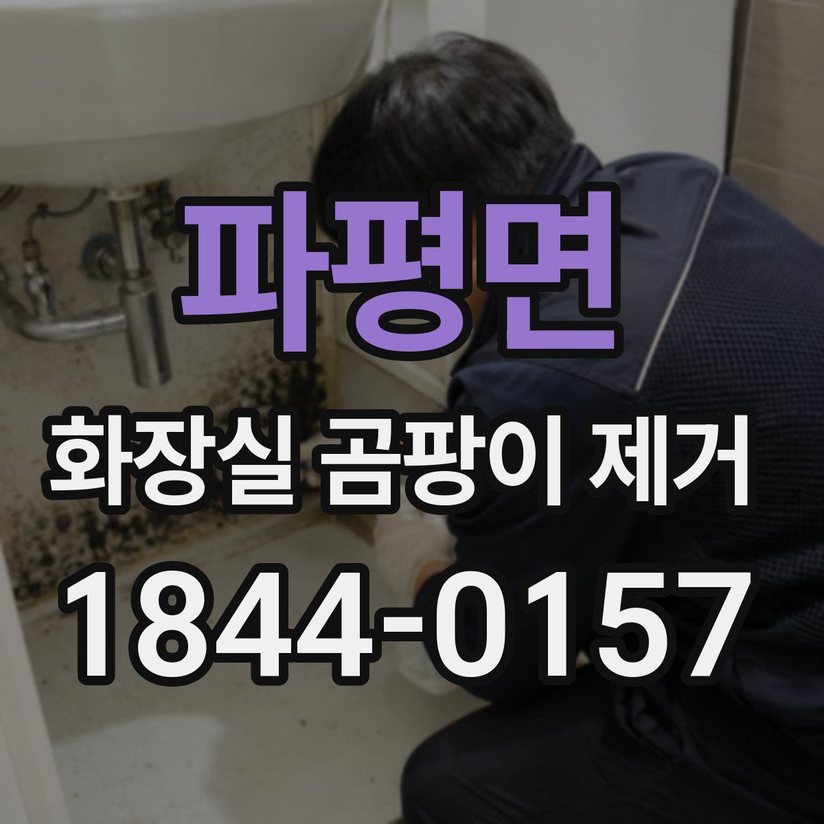 파평면 화장실 곰팡이 제거