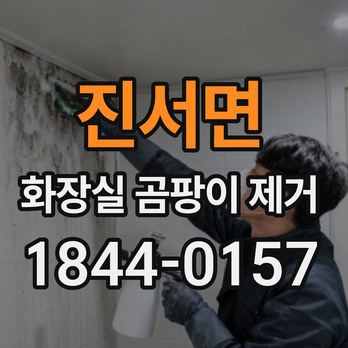 진서면 화장실 곰팡이 제거
