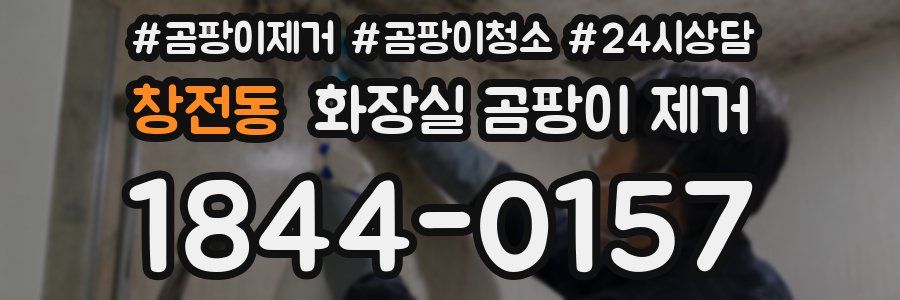 창전동 화장실 곰팡이 제거