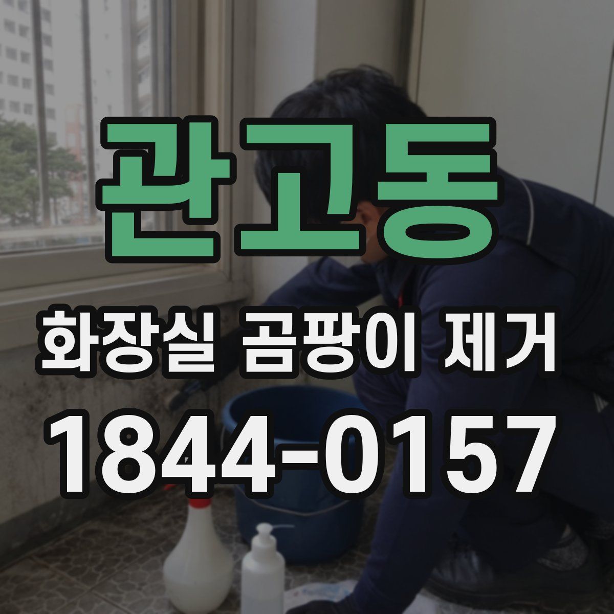 관고동 화장실 곰팡이 제거