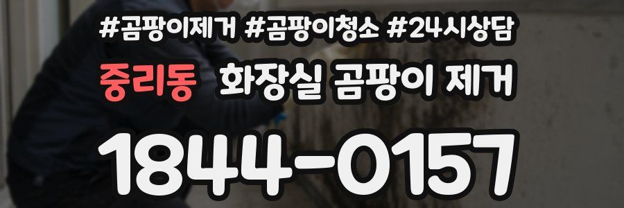 중리동 화장실 곰팡이 제거