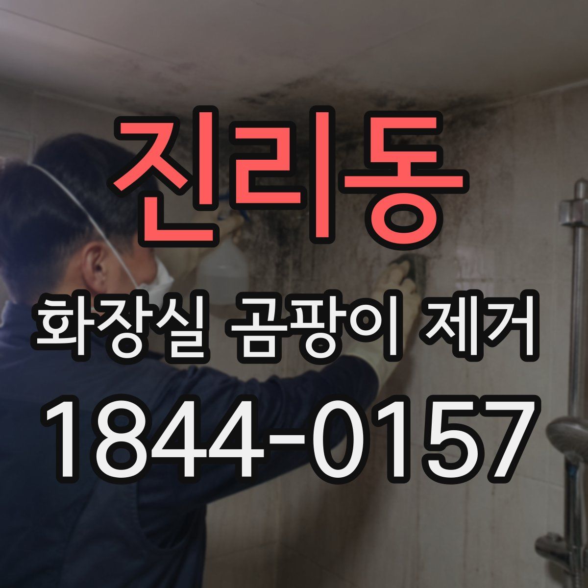 진리동 화장실 곰팡이 제거