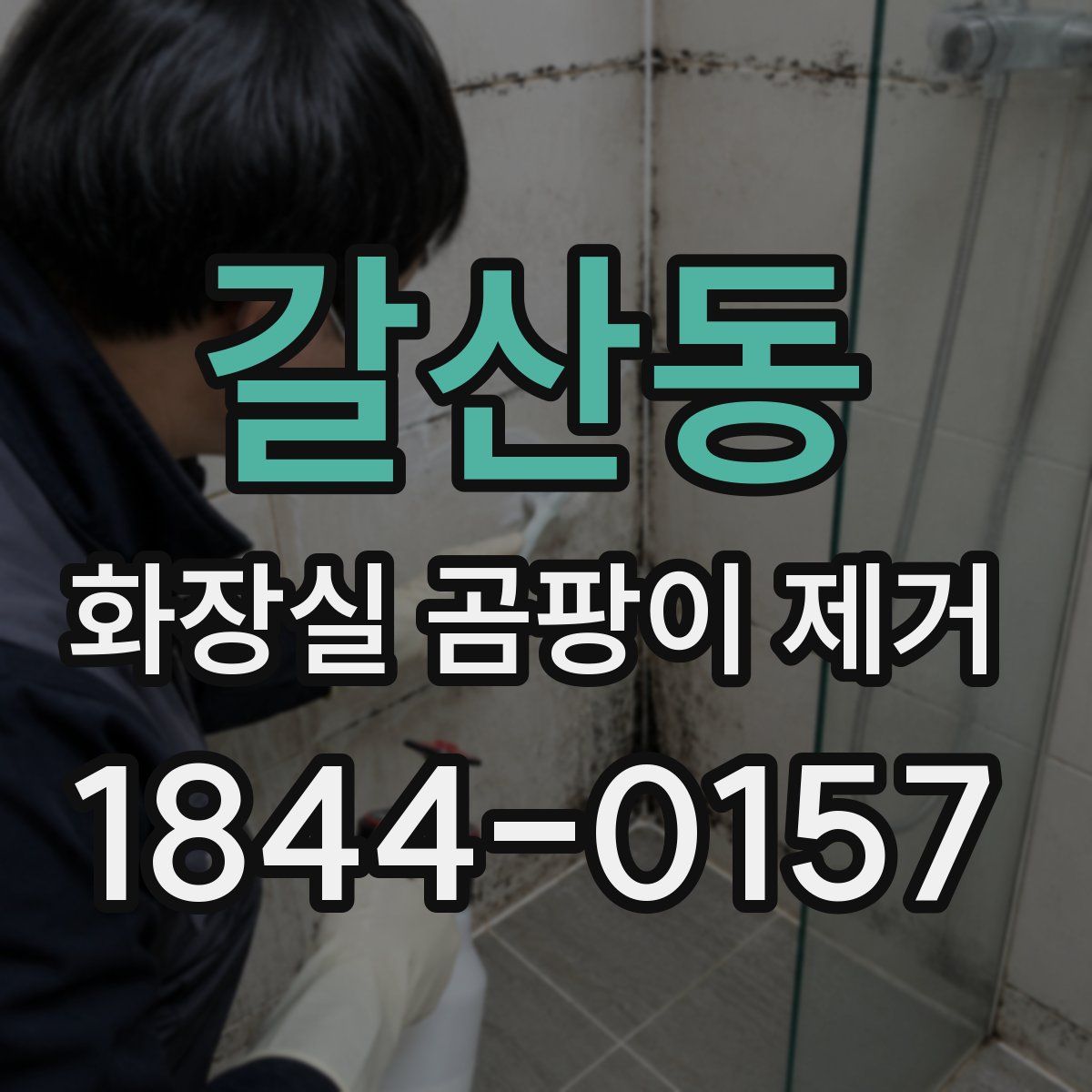 갈산동 화장실 곰팡이 제거