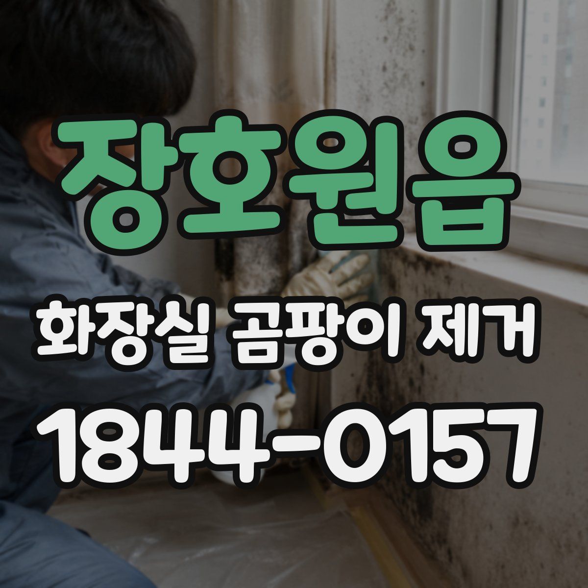 장호원읍 화장실 곰팡이 제거