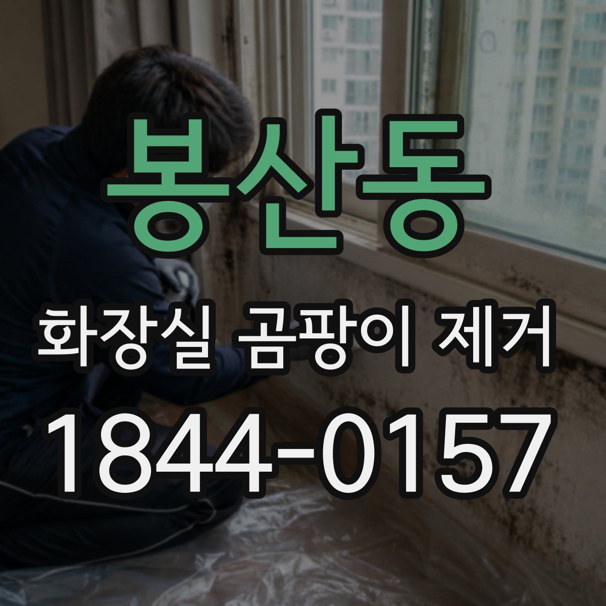 봉산동 화장실 곰팡이 제거
