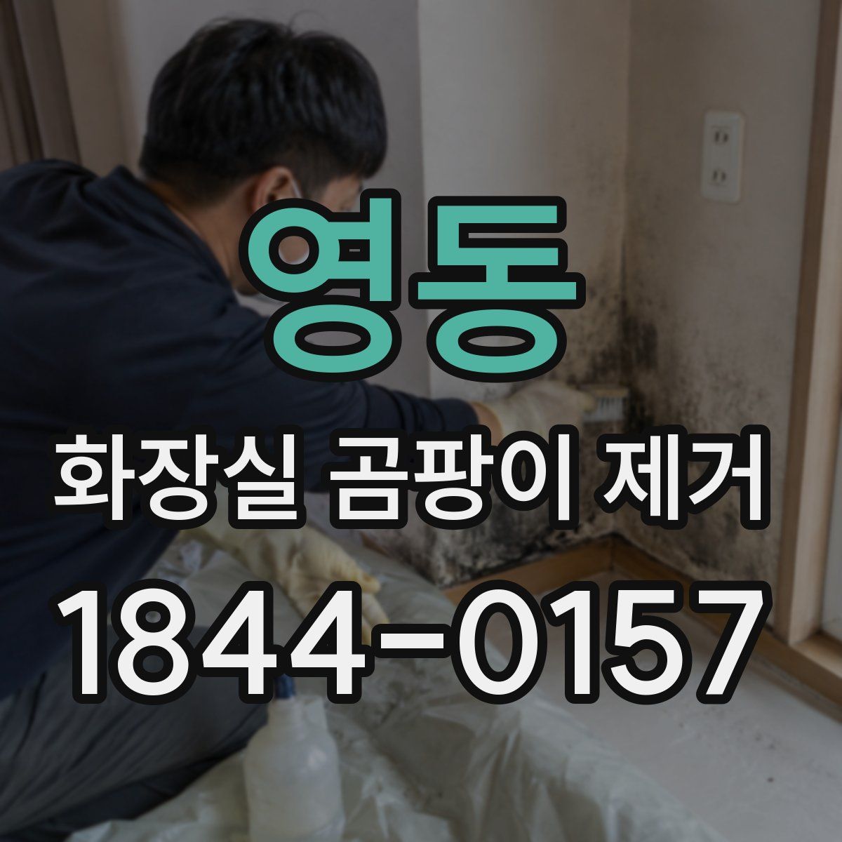 영동 화장실 곰팡이 제거