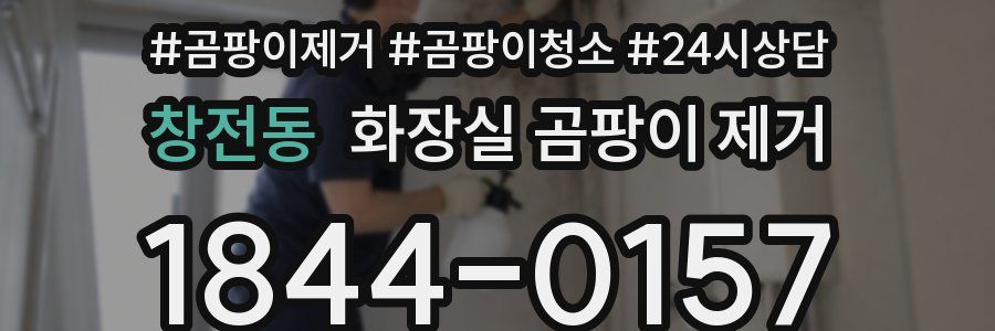 창전동 화장실 곰팡이 제거