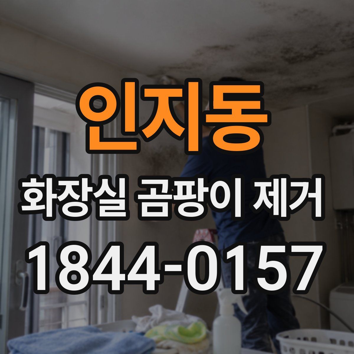 인지동 화장실 곰팡이 제거