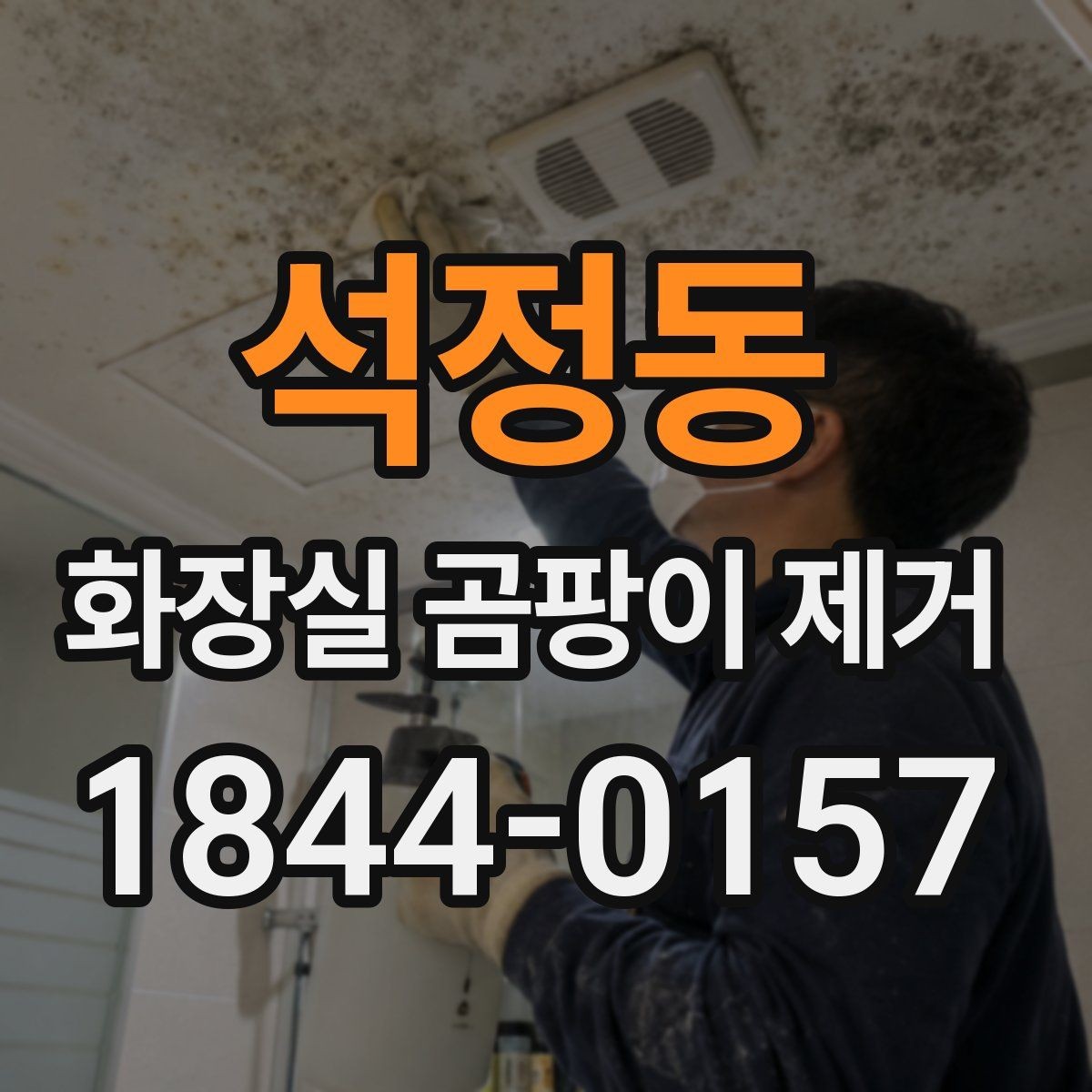 석정동 화장실 곰팡이 제거 전 세정 성분 차이를 먼저 보는 이유