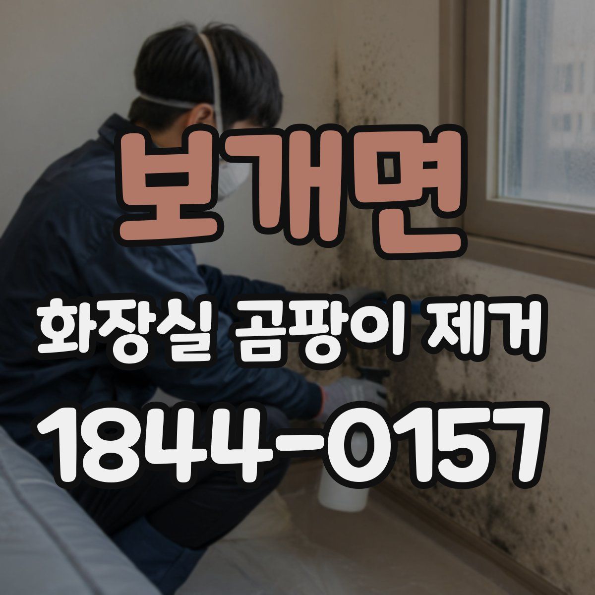 보개면 화장실 곰팡이 제거