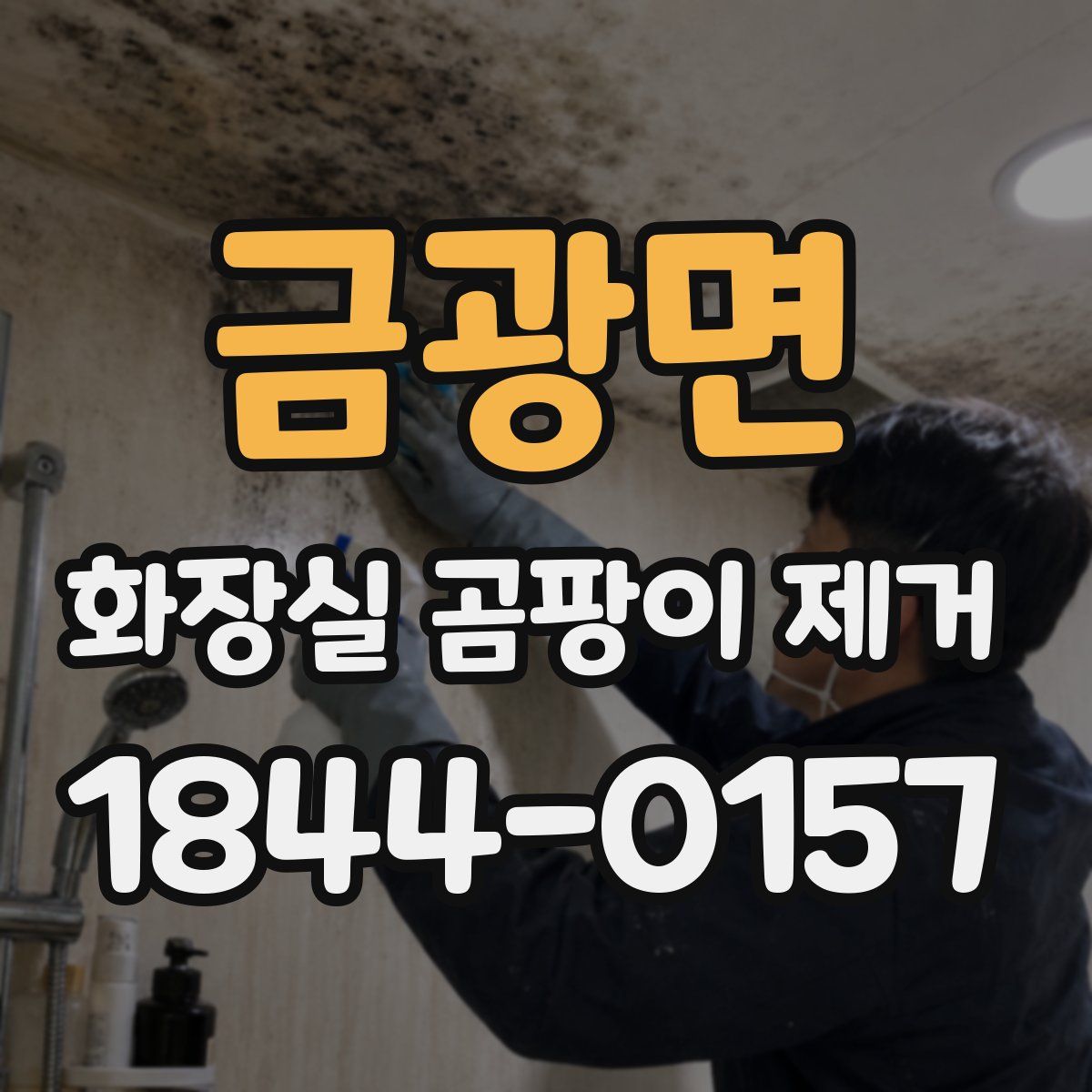 금광면 화장실 곰팡이 제거