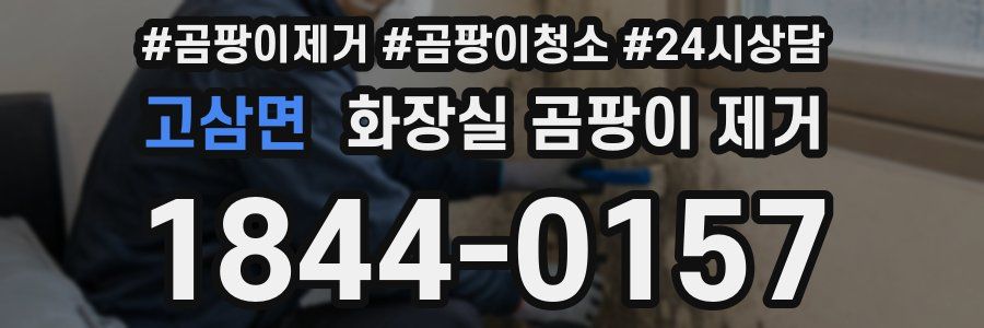 고삼면 화장실 곰팡이 제거