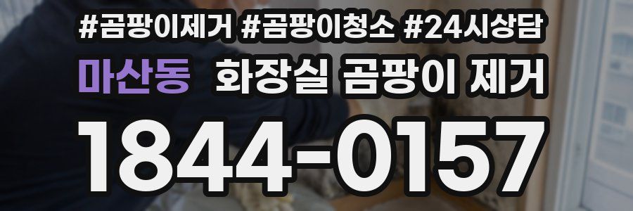 마산동 화장실 곰팡이 제거
