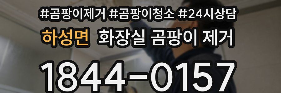 하성면 화장실 곰팡이 제거