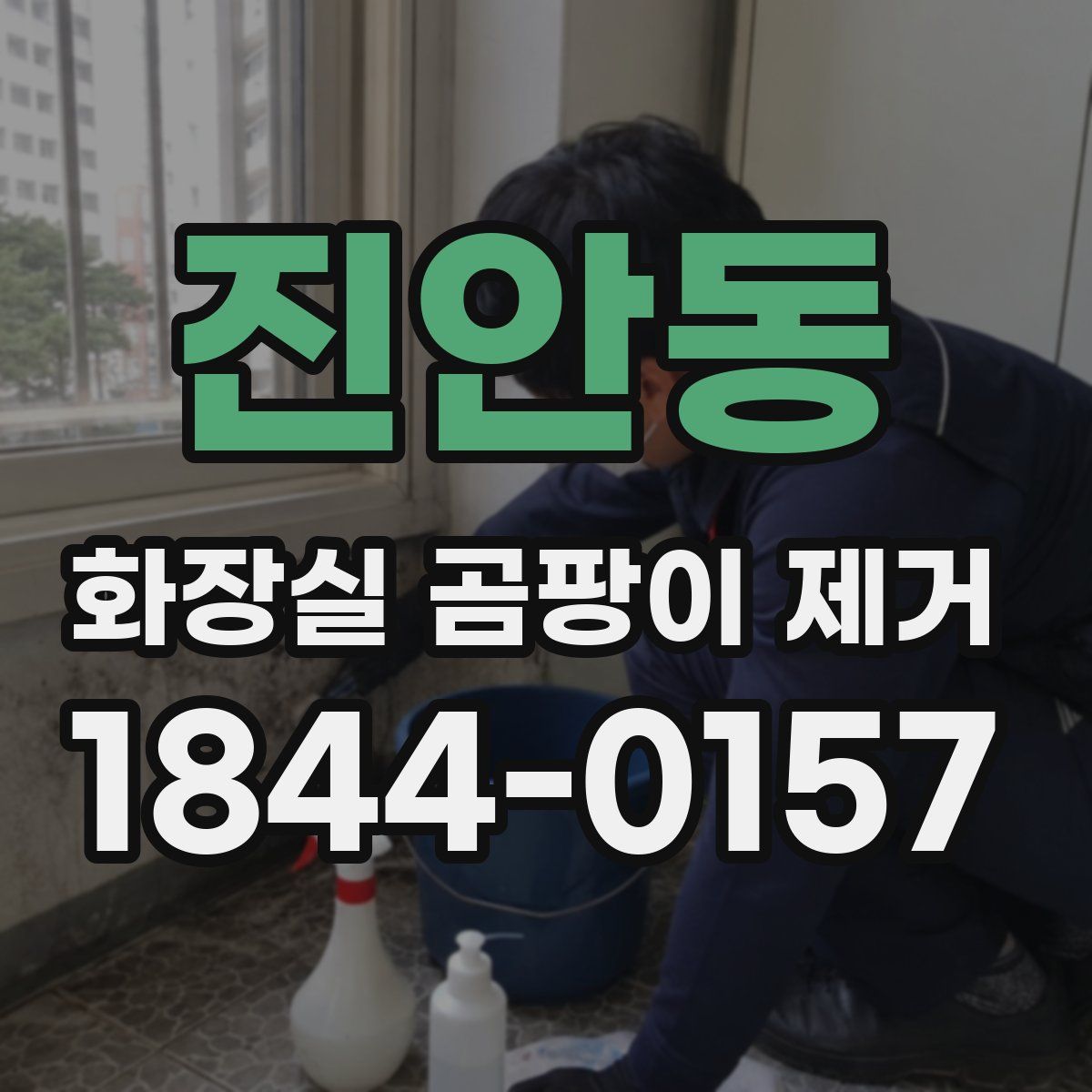 진안동 화장실 곰팡이 제거