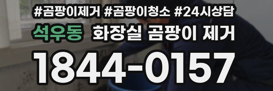 석우동 화장실 곰팡이 제거