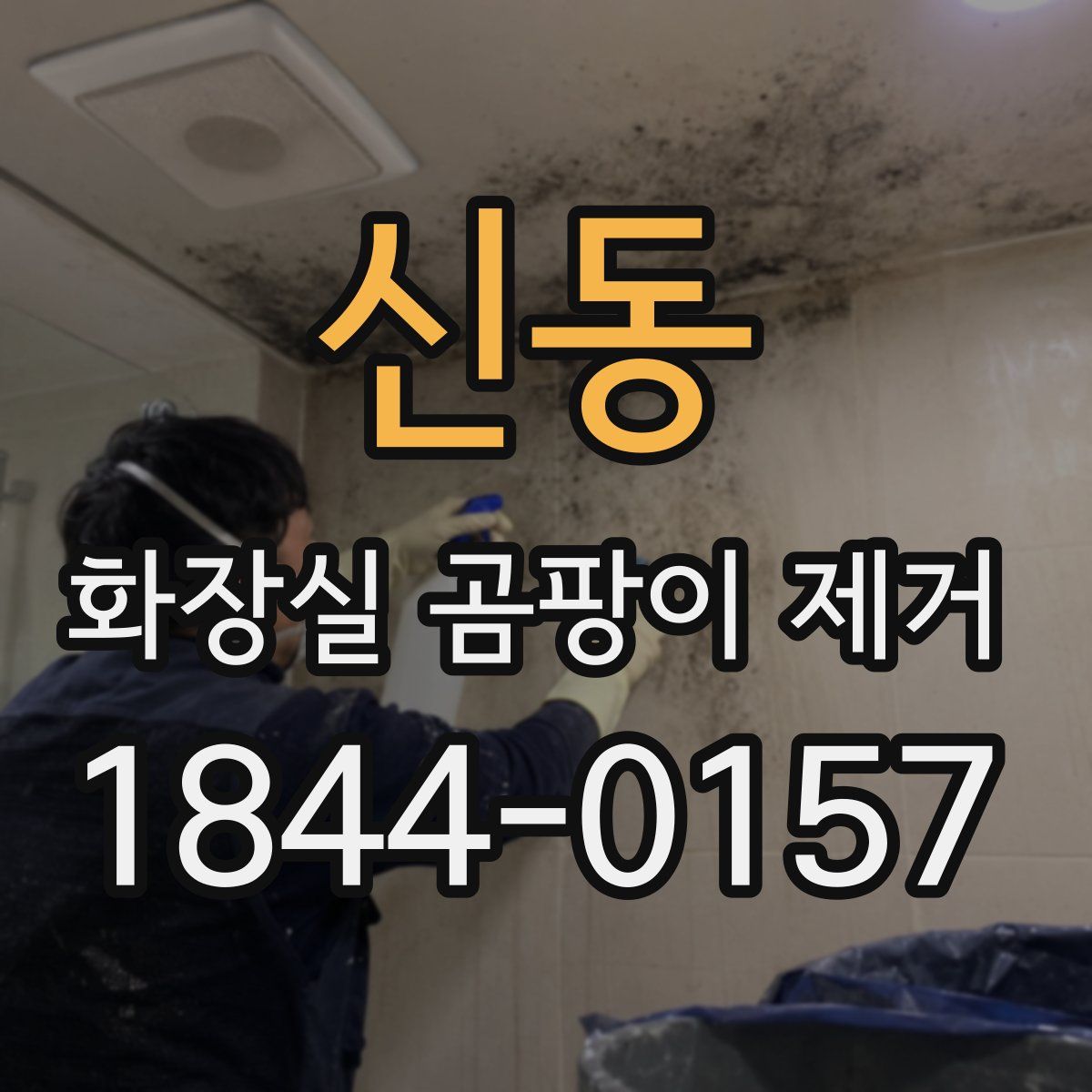 신동 화장실 곰팡이 제거