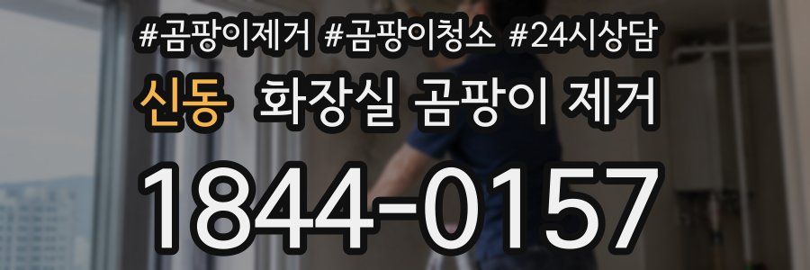 신동 화장실 곰팡이 제거